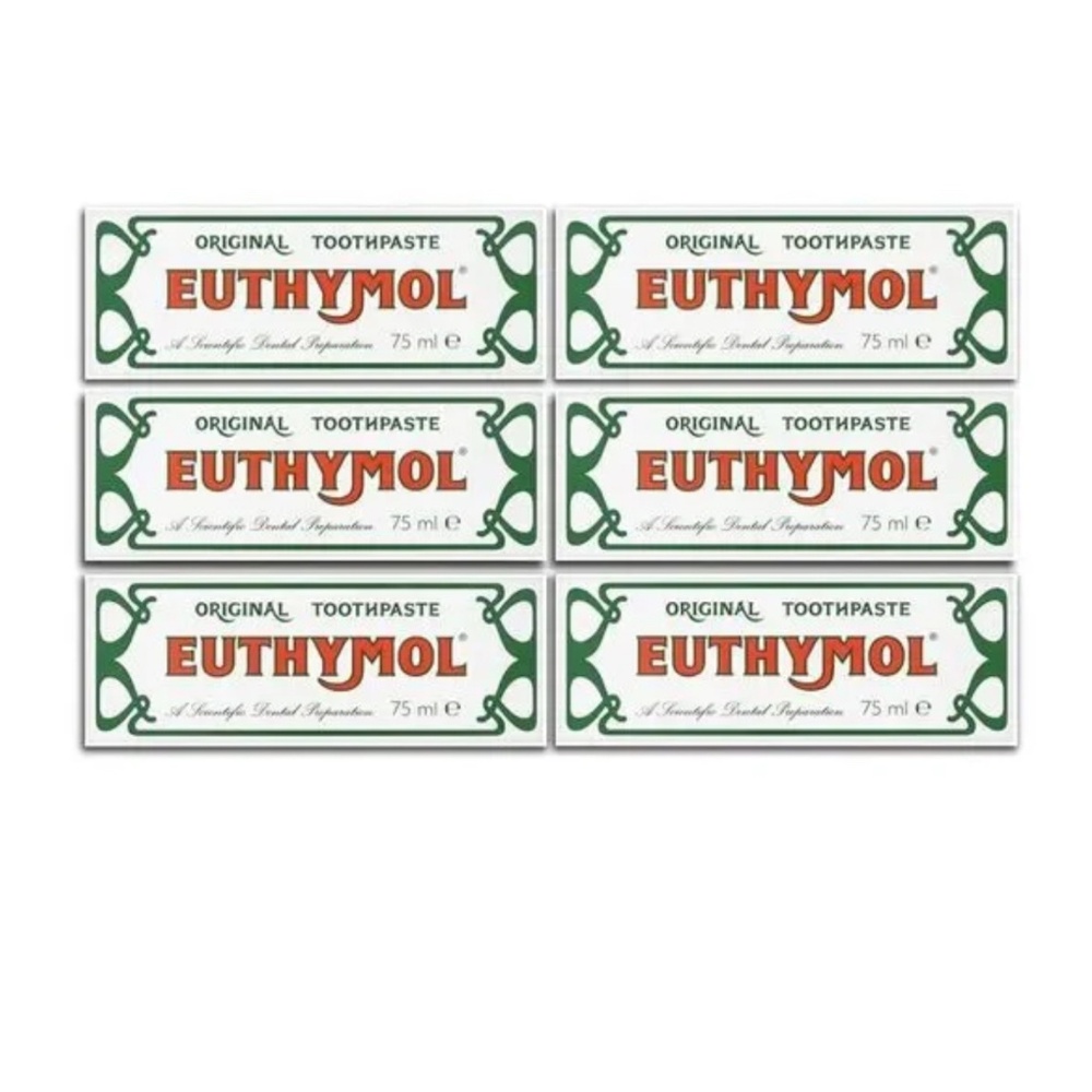 Euthymol Original Toothpaste 75ml (Case of 6)